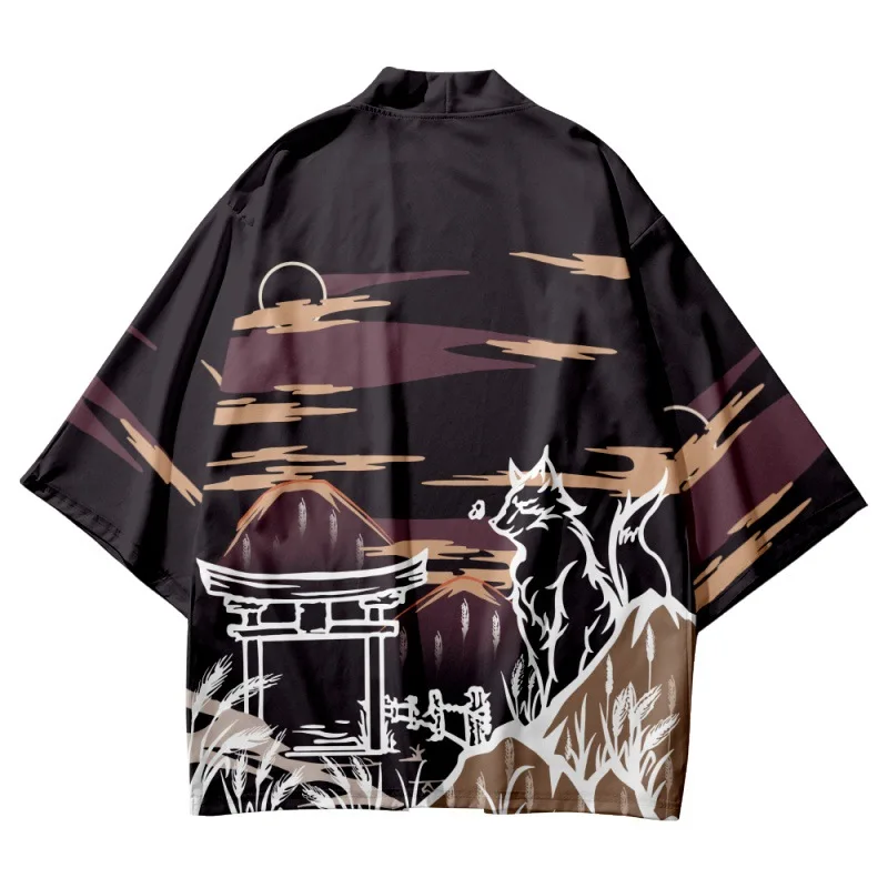 Anime Manga Fox Print Shirts Traditional Kimono 2022 Summer Men Women Yukata Japanese Cardigan Cosplay Haori Clothing
Anime Manga Fox Print Shirts Traditional Kimono 2022 Summer Men Women Yukata Japanese Cardigan Cosplay Haori Clothing