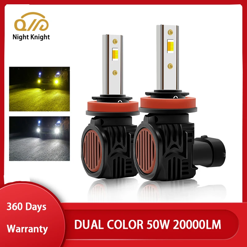 Night knight 2Pcs Canbus H11 LED Yellow White H7 H8 Fog Lights 9005 9006 HB3 HB4 Led Bulb Car Driving Lamp For Cars Trucks 12V
Night knight 2Pcs Canbus H11 LED Yellow White H7 H8 Fog Lights 9005 9006 HB3 HB4 Led Bulb Car Driving Lamp For Cars Trucks 12V