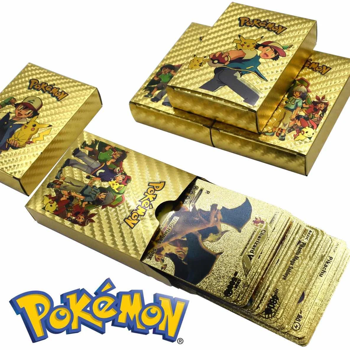 9/27/55PCS Spanish Pokemon Cards Vmax Gx Game Golden/Silver/Black Energy Card PokéMon Series Battle Trainer Card Toy Gifts
9/27/55PCS Spanish Pokemon Cards Vmax Gx Game Golden/Silver/Black Energy Card PokéMon Series Battle Trainer Card Toy Gifts