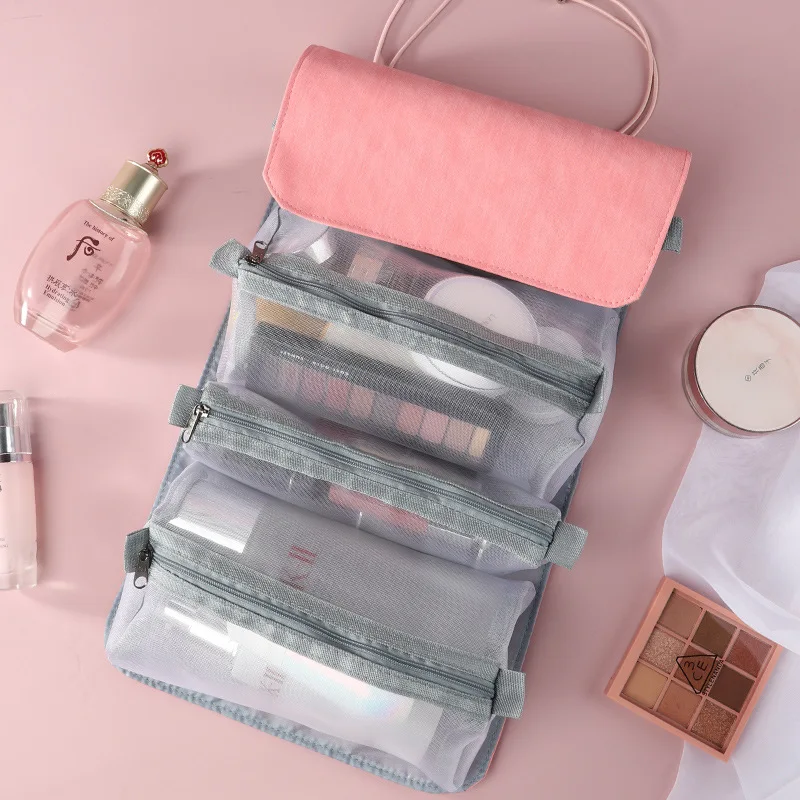 Four-in-one Travel Pu Cosmetic Bag Detachable Portable Cosmetic Storage Bag Wash Bag Large-capacity Makeup Bag
Four-in-one Travel Pu Cosmetic Bag Detachable Portable Cosmetic Storage Bag Wash Bag Large-capacity Makeup Bag