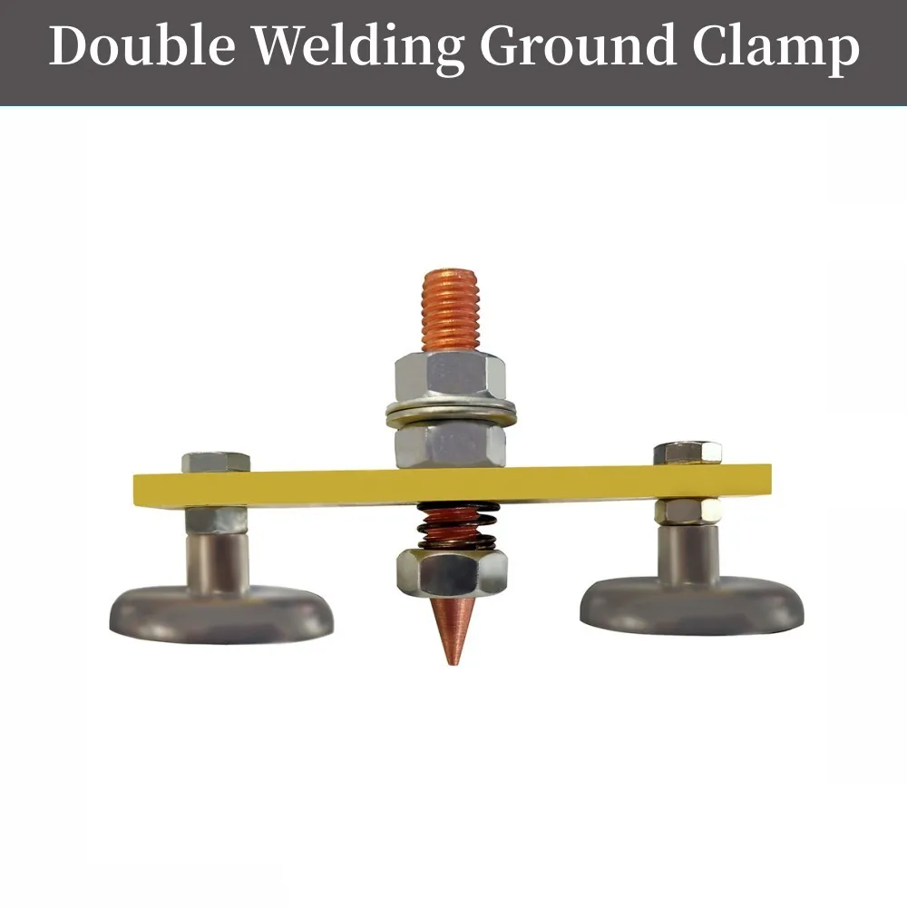 Double Welding Magnet Head Ground Clamp Magnetic Support Clamp Holder Fixture Strong Welder Large Suction Absorbable Weight N35
Double Welding Magnet Head Ground Clamp Magnetic Support Clamp Holder Fixture Strong Welder Large Suction Absorbable Weight N35