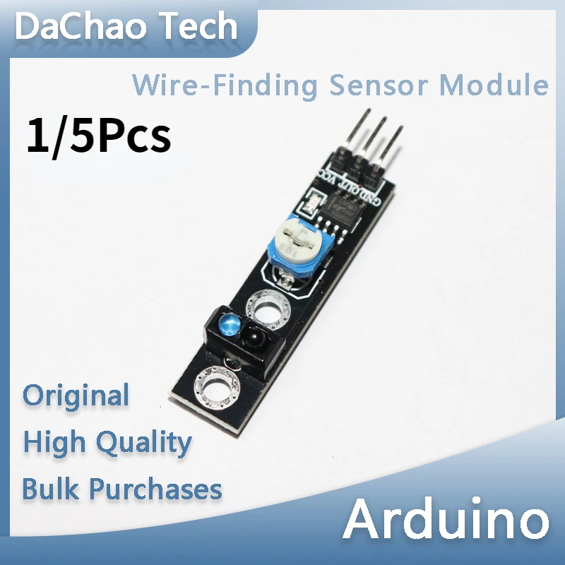 1/5Pcs KY-033 Wire-finding Sensor Module KY-033 for Arduino DIY Kit 37 In 1 Sensor Module
1/5Pcs KY-033 Wire-finding Sensor Module KY-033 for Arduino DIY Kit 37 In 1 Sensor Module