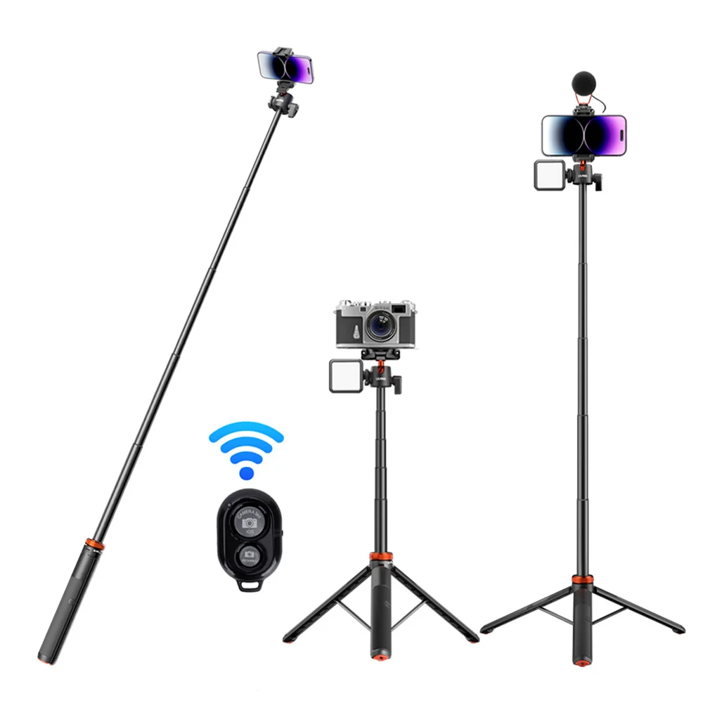 New Extend Selfie Stick Tripod 52.5inch Camera Phone Tripod with Hidden Phone Holder for iPhone Samsung Canon Nikon Sony Cameras
New Extend Selfie Stick Tripod 52.5inch Camera Phone Tripod with Hidden Phone Holder for iPhone Samsung Canon Nikon Sony Cameras