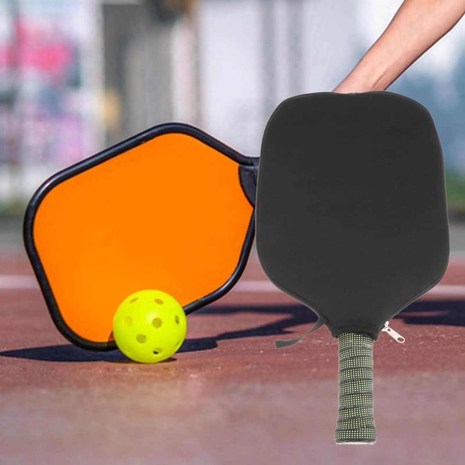 Чехол для ракетки Pickleball, прочный защитный чехол на молнии, защитный чехол для ракетки для тренировок, спорта
Чехол для ракетки Pickleball, прочный защитный чехол на молнии, защитный чехол для ракетки для тренировок, спорта