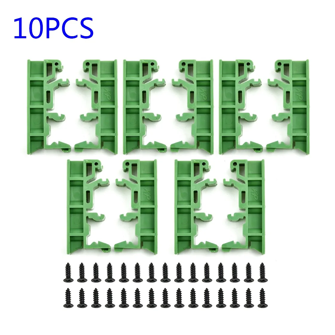 Rail Adapter Circuit Board Mount Holder 5 Set DRG-01 PCB For DIN 35 Mounting Rails Green Clips Panel Mounting Bracket Tool Parts
Rail Adapter Circuit Board Mount Holder 5 Set DRG-01 PCB For DIN 35 Mounting Rails Green Clips Panel Mounting Bracket Tool Parts