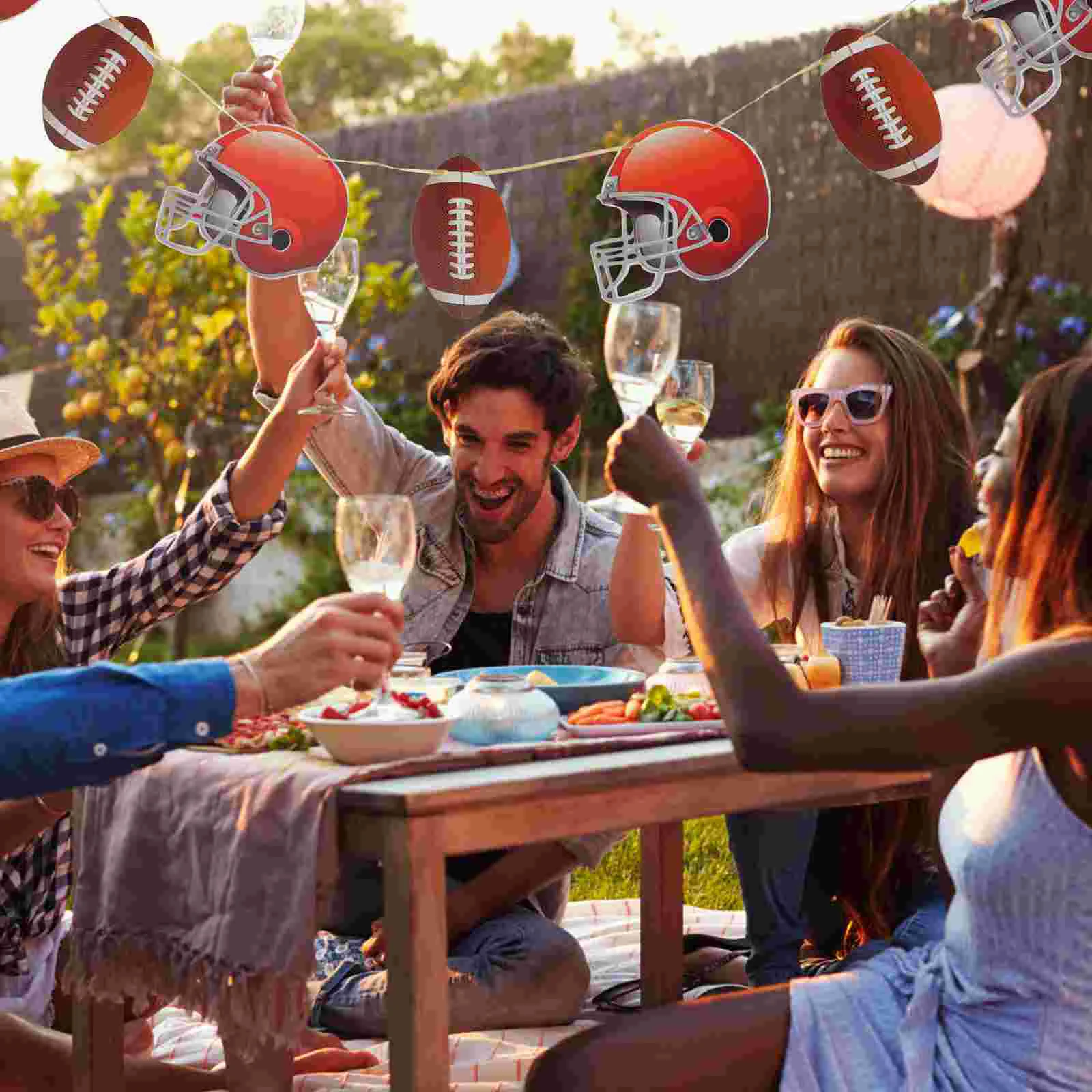 Pendant Football Theme Bunting Sports Day Birthday Party Banner Rugby Decorations
Pendant Football Theme Bunting Sports Day Birthday Party Banner Rugby Decorations