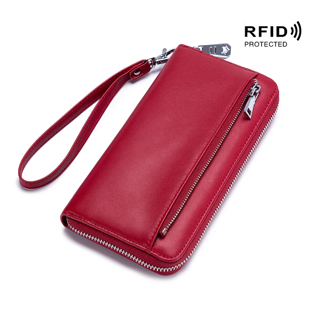 women big anti rfid leather wallet female clutch phone wallet long leather purse credit card case money bag mothers day gift
women big anti rfid leather wallet female clutch phone wallet long leather purse credit card case money bag mothers day gift
