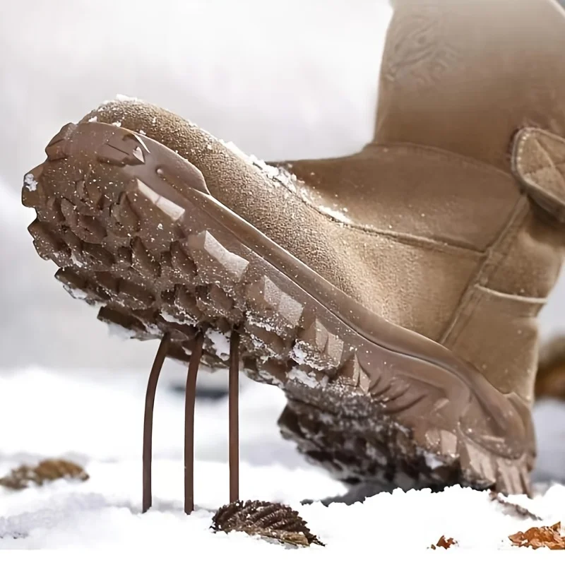 Men's Warm Fleece Comfortable Work Safety Boots, Puncture Proof Anti-skid Ankle Boots Steel Toe Work Shoes,Winter work shoes men
Men's Warm Fleece Comfortable Work Safety Boots, Puncture Proof Anti-skid Ankle Boots Steel Toe Work Shoes,Winter work shoes men