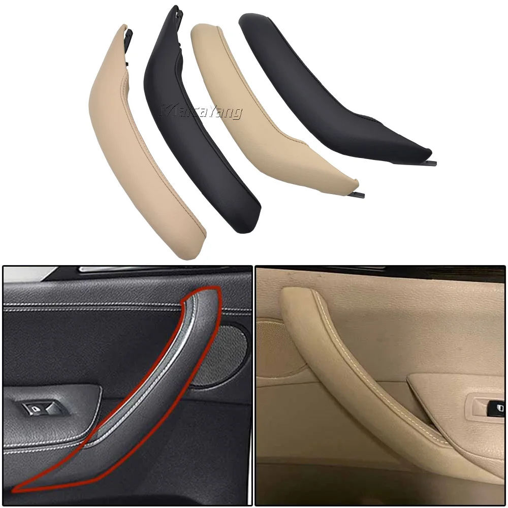 LHD RHD Car Outer Cover Leather Interior Inner Door Pull Handle Trim Cover Panel Black Beige For BMW X3 F25 X4 F26 Auto Parts
LHD RHD Car Outer Cover Leather Interior Inner Door Pull Handle Trim Cover Panel Black Beige For BMW X3 F25 X4 F26 Auto Parts