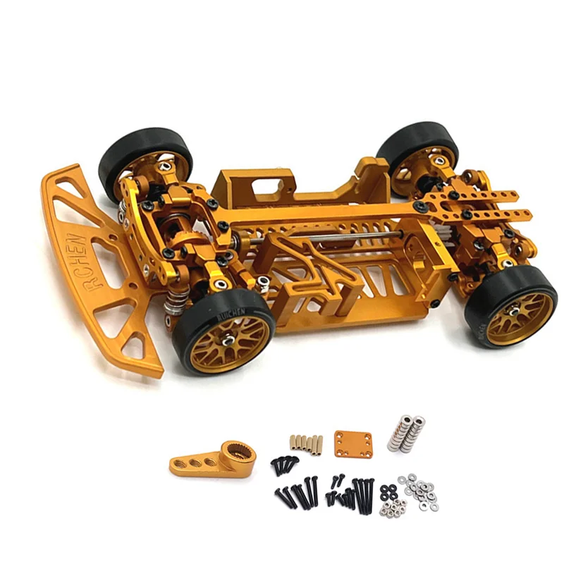 All Metal Wheelbase Adjustable Chassis Frame KIT for Wltoys KYOSHO MINI-Q9 284131 K969 K989 1/28 RC Car Parts,Yellow
All Metal Wheelbase Adjustable Chassis Frame KIT for Wltoys KYOSHO MINI-Q9 284131 K969 K989 1/28 RC Car Parts,Yellow