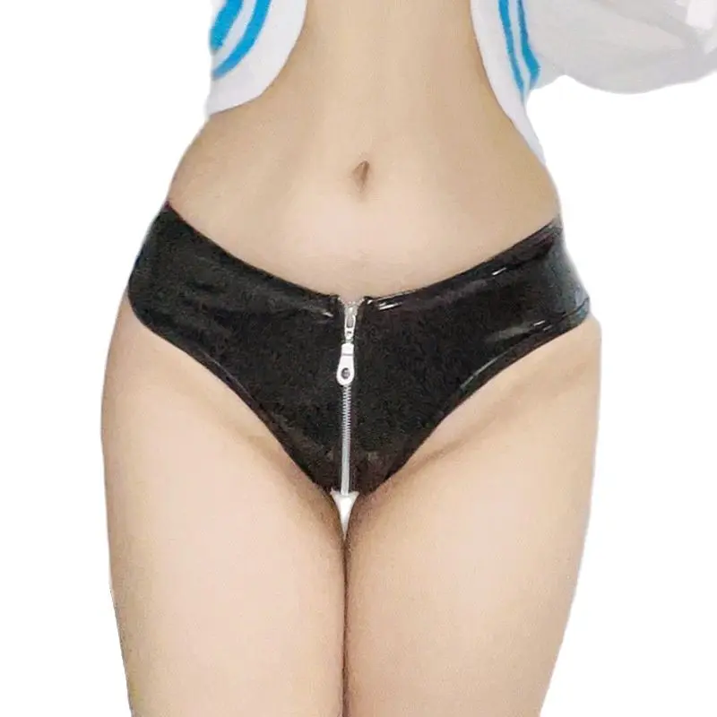 Модное Эротическое белье с высоким блеском из лакированной кожи и ПВХ на молнии, женские шорты, платье для ночного клуба, танцор Ds 
Модное Эротическое белье с высоким блеском из лакированной кожи и ПВХ на молнии, женские шорты, платье для ночного клуба, танцор Ds