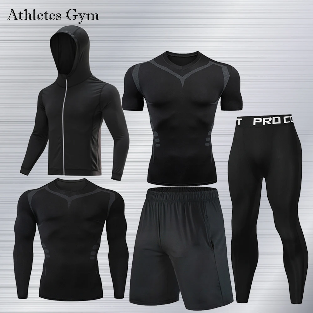 Mens Jogging Fitness Body-Building Tights Gymnasium Running Fast Dry Sportswear Rashguard Mens Thai Boxing Fighting Fitness Suit
Mens Jogging Fitness Body-Building Tights Gymnasium Running Fast Dry Sportswear Rashguard Mens Thai Boxing Fighting Fitness Suit