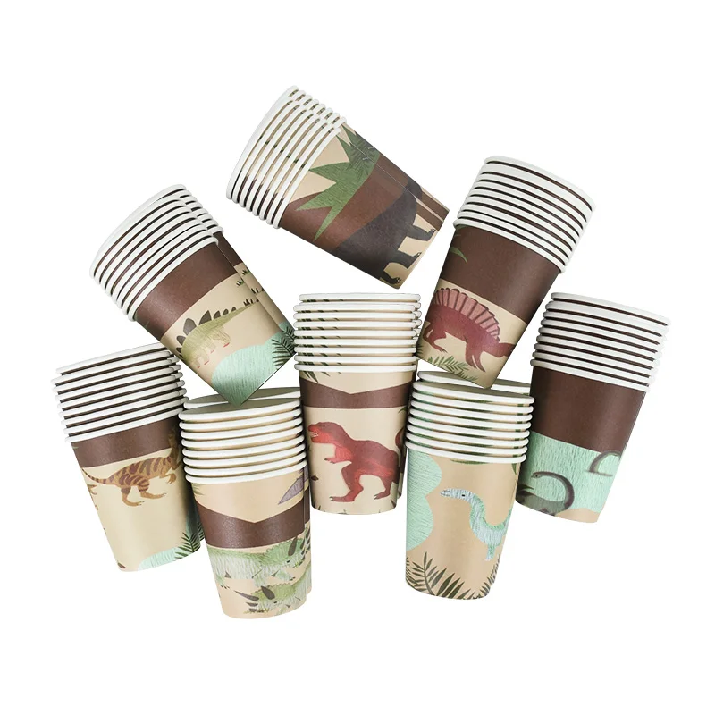 8Pcs Cartoon Dinosaur Disposable Paper Cup Jungle Theme Dinosaur Birthday Party Decoration Gift For Boys Birthday
8Pcs Cartoon Dinosaur Disposable Paper Cup Jungle Theme Dinosaur Birthday Party Decoration Gift For Boys Birthday