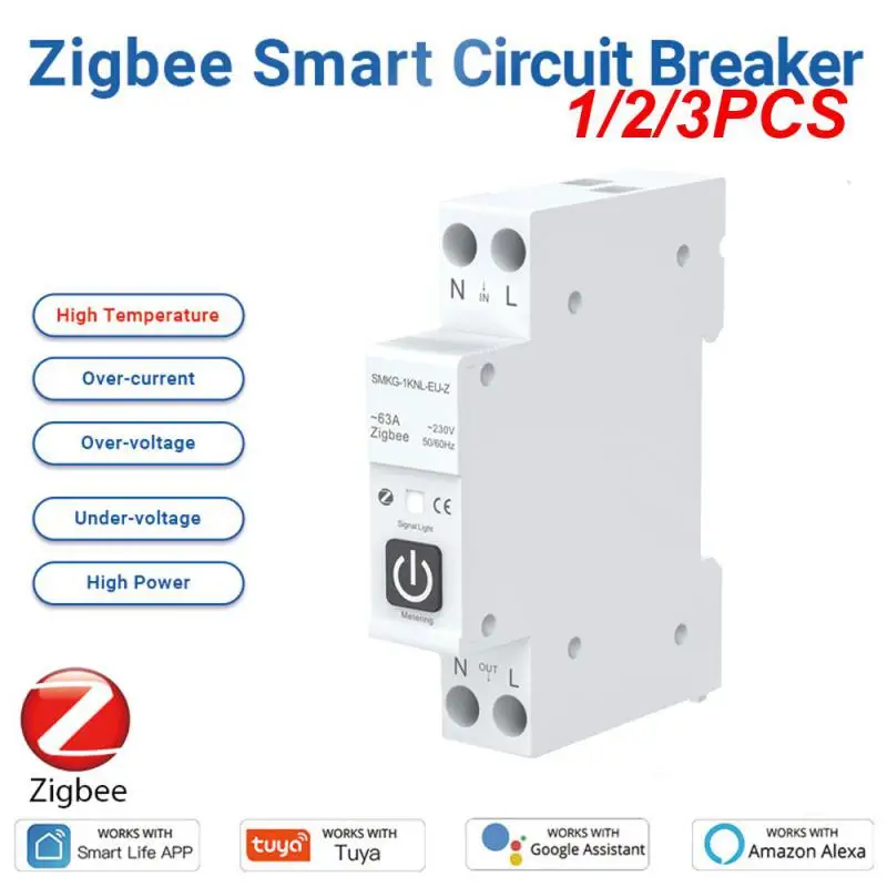 Автоматический выключатель TUYA ZigBee, умный выключатель с дистанционным управлением, работает с приложением Alexa Home и Яндекс, 1/2/3 шт.
Автоматический выключатель TUYA ZigBee, умный выключатель с дистанционным управлением, работает с приложением Alexa Home и Яндекс, 1/2/3 шт.