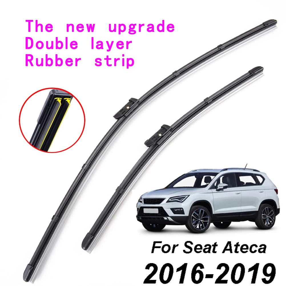 adohon Front Windshield Wiper Blades Set For SEAT Ateca 2019 2018 2017 2016 26" 18" Left Hand Drive
adohon Front Windshield Wiper Blades Set For SEAT Ateca 2019 2018 2017 2016 26" 18" Left Hand Drive