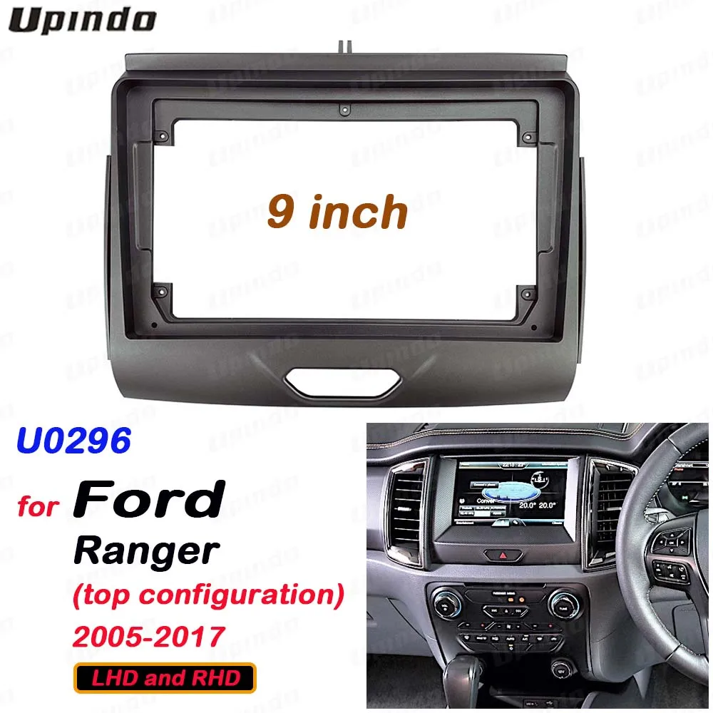 2 Din 9 Inch Car Radio Installation GPS Mp5 Plastic Fascia Panel Frame for Ford Ranger 2015~2017 Dash Mount Kit
2 Din 9 Inch Car Radio Installation GPS Mp5 Plastic Fascia Panel Frame for Ford Ranger 2015~2017 Dash Mount Kit