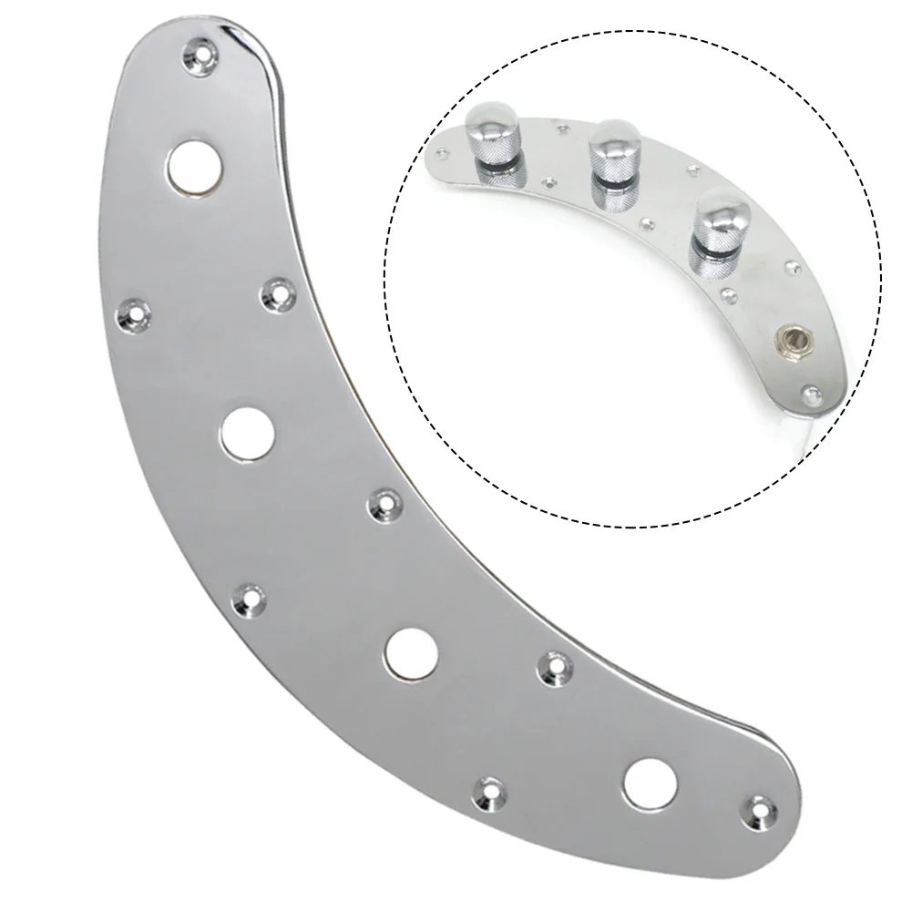 1pc Electric J Bass Jazz Bass Arch Curved Bend Control Circuit Iron Plate Metal 4 Holes For Guitar Player Guitar Parts Accessory
1pc Electric J Bass Jazz Bass Arch Curved Bend Control Circuit Iron Plate Metal 4 Holes For Guitar Player Guitar Parts Accessory