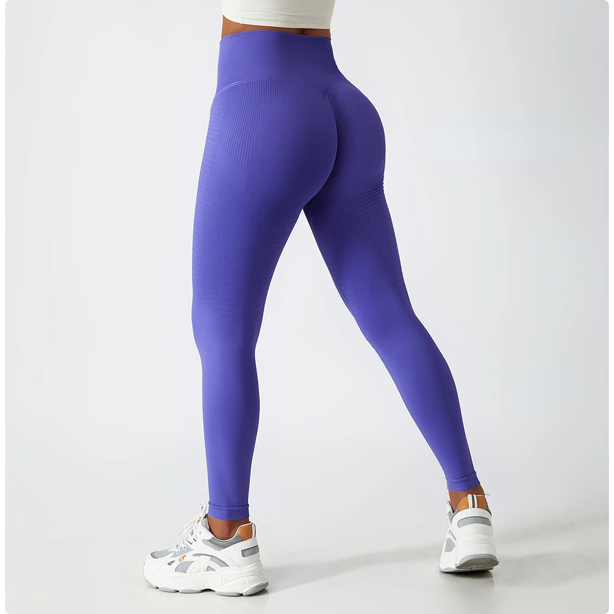 Seamless Yoga Pants Women's Hip Lifting Running Fitness Pants High Waist Stretch Sports Leggings
Seamless Yoga Pants Women's Hip Lifting Running Fitness Pants High Waist Stretch Sports Leggings