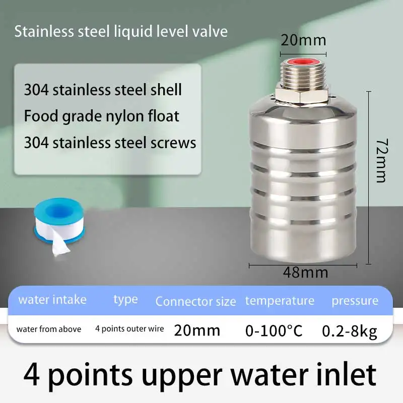 For Water Tanks Water Towers/pools /water Pools/solar Water Tanks/water Storage Stainless Steel Ball Valves Float Valve
For Water Tanks Water Towers/pools /water Pools/solar Water Tanks/water Storage Stainless Steel Ball Valves Float Valve