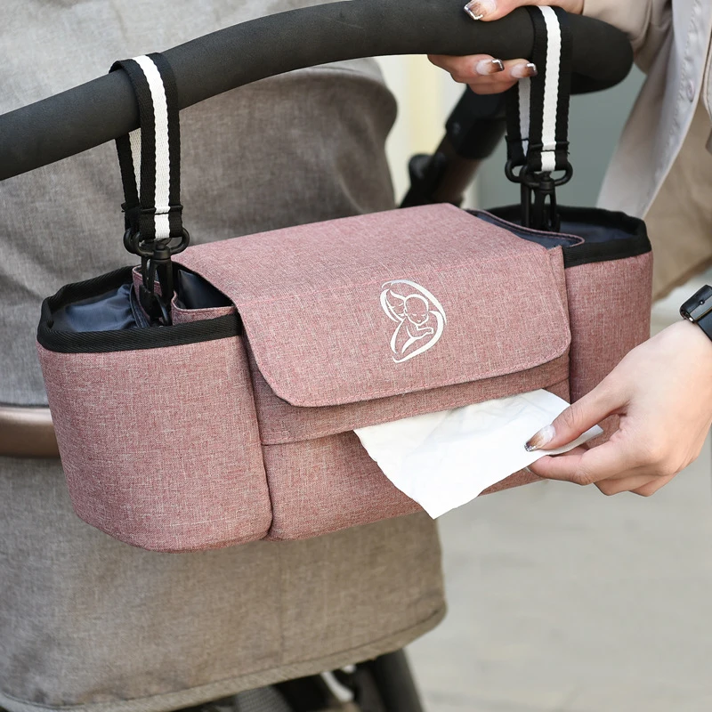 Diaper Bag For Baby Stroller Organizer Bag Mummy Travel Bags Mom Baby Carriage Hanging Large Capacity Cup Holder Baby Bottle Bag
Diaper Bag For Baby Stroller Organizer Bag Mummy Travel Bags Mom Baby Carriage Hanging Large Capacity Cup Holder Baby Bottle Bag