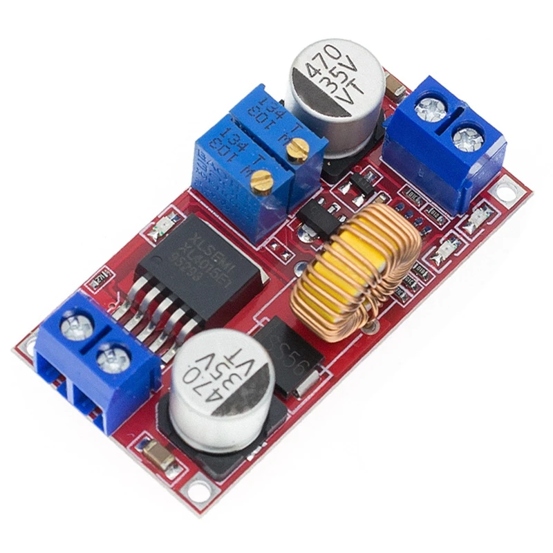 NEW-XL4015 5A постоянный ток и постоянное напряжение, литиевая батарея, зарядка, светодиодный драйвер, понижающий модуль питания
NEW-XL4015 5A постоянный ток и постоянное напряжение, литиевая батарея, зарядка, светодиодный драйвер, понижающий модуль питания