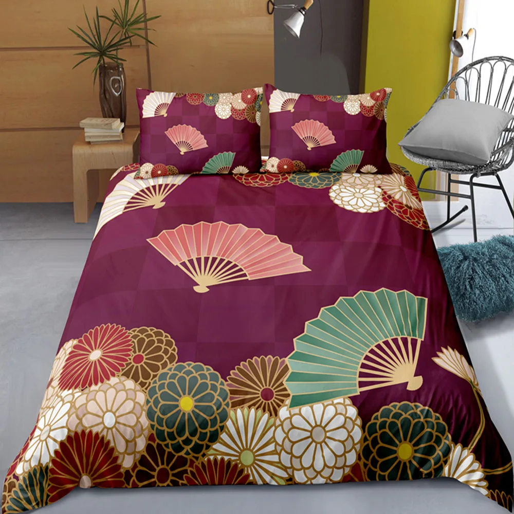 Luxury Textile Japanese Cherry Blossoms Style 2/3pcs Queen King Full Size Bedding Set Red Lucky Cat Polyester Duvet Cover
Luxury Textile Japanese Cherry Blossoms Style 2/3pcs Queen King Full Size Bedding Set Red Lucky Cat Polyester Duvet Cover