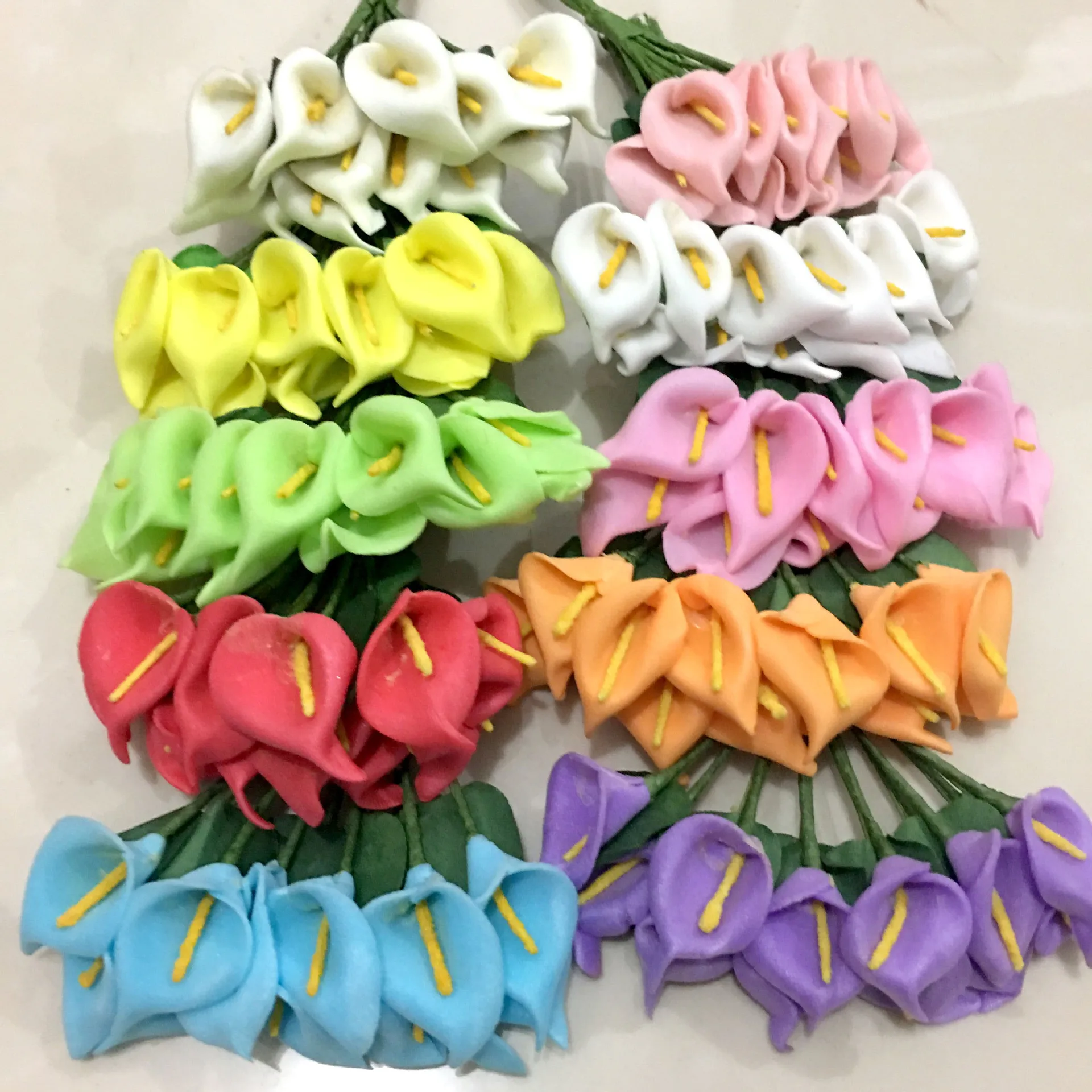 12/36/72/144pcs Simulation Leaf Accessories Mini Plant Simulation Flower Calla Lily PE Small Lily Creative Accessory Flower
12/36/72/144pcs Simulation Leaf Accessories Mini Plant Simulation Flower Calla Lily PE Small Lily Creative Accessory Flower