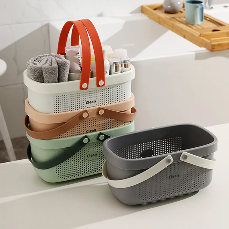 Bathroom Drain Basket Portable Storage Basket Bath Basket Rattan Plastic Bathroom Storage Box Snack Cosmetic Wash Storage Box
Bathroom Drain Basket Portable Storage Basket Bath Basket Rattan Plastic Bathroom Storage Box Snack Cosmetic Wash Storage Box