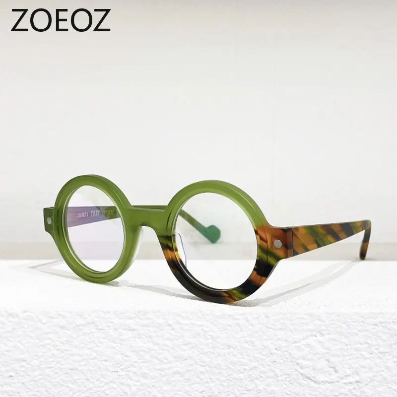 James Tart 467 Vintage Personalized Large round Thick Frame Acetate Glasses Frame Men Retro Myopia Optical Eyeglasses Women
James Tart 467 Vintage Personalized Large round Thick Frame Acetate Glasses Frame Men Retro Myopia Optical Eyeglasses Women