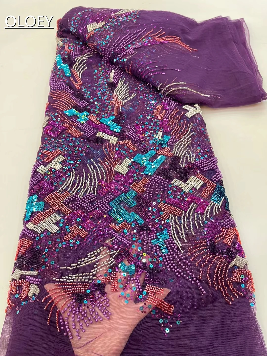 Latest Luxury Elegant 2022 African Embroidery Bead Tube Lace Fabric Nigerian Sequins Lace Fabric For Wedding Party Dress JJ31288
Latest Luxury Elegant 2022 African Embroidery Bead Tube Lace Fabric Nigerian Sequins Lace Fabric For Wedding Party Dress JJ31288