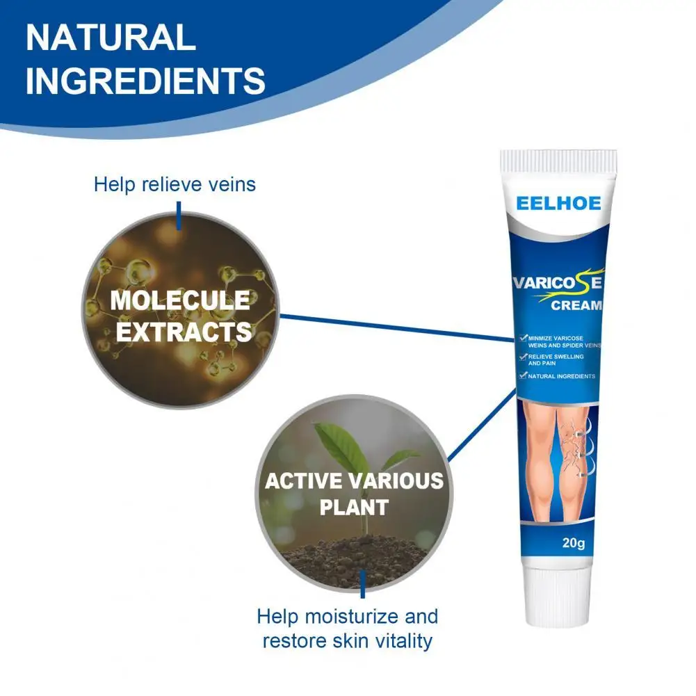 20g Spider Leg Gel Increase Moisture Skin-friendly Plant Extracts Varicose Vein Repair Cream for Postpartum Obese People
20g Spider Leg Gel Increase Moisture Skin-friendly Plant Extracts Varicose Vein Repair Cream for Postpartum Obese People