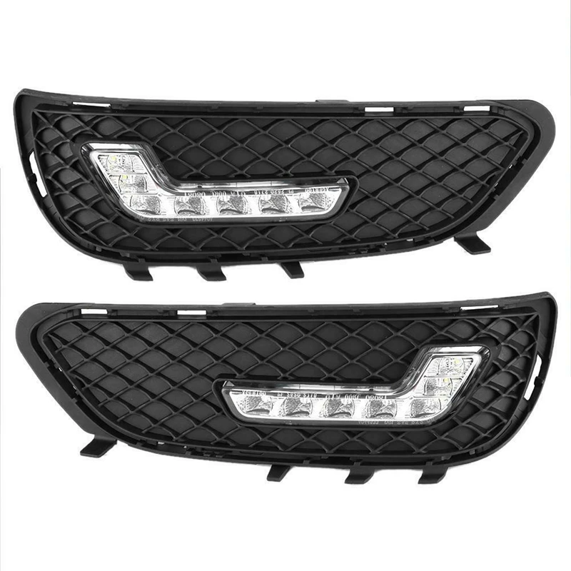 Car LED Left Right Daytime Running Light DRL Lower Bumper Grilles for Mercedes Benz W212 E300 E350 E500 2009-2013
Car LED Left Right Daytime Running Light DRL Lower Bumper Grilles for Mercedes Benz W212 E300 E350 E500 2009-2013