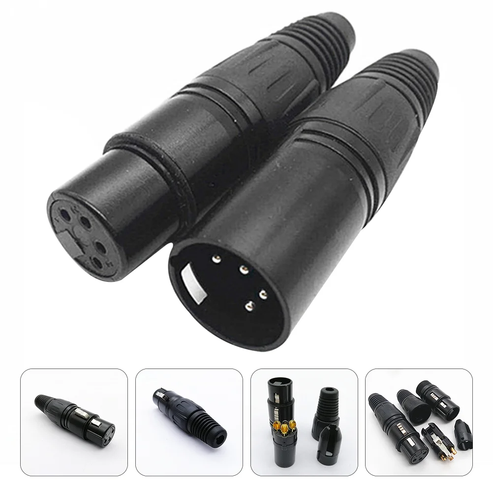 1 Set/2PCS Replacement Solder Type XLR 4 Pin Connector Audio Socket for Audio Equipment
1 Set/2PCS Replacement Solder Type XLR 4 Pin Connector Audio Socket for Audio Equipment