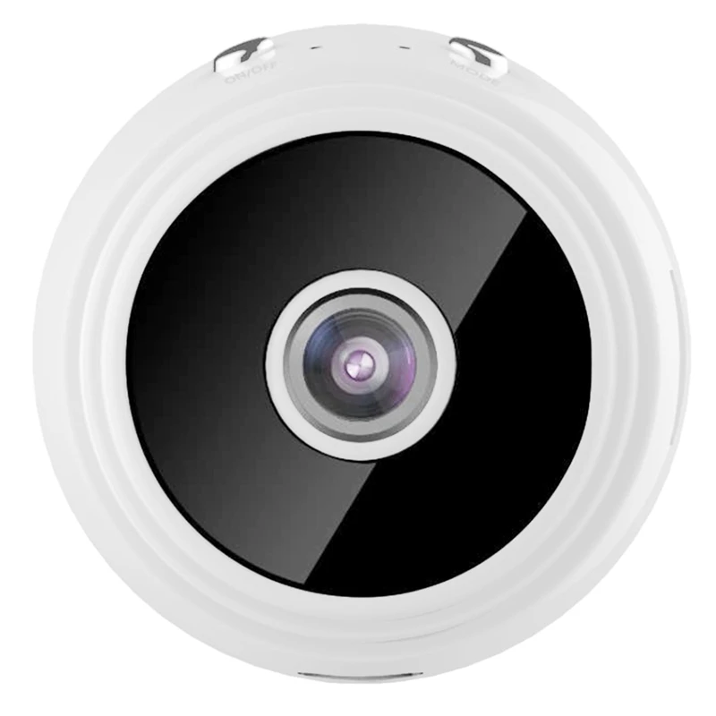 Mini WiFi Camera 1080P Night Vision Motion Detection Wireless Remote WIFI Camera with Bracket for Car Outdoor-White
Mini WiFi Camera 1080P Night Vision Motion Detection Wireless Remote WIFI Camera with Bracket for Car Outdoor-White