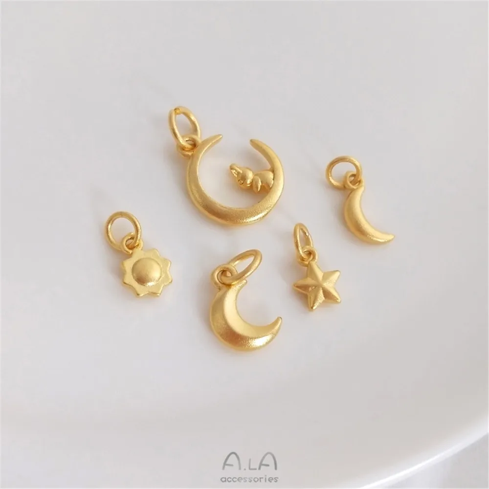 Sha Jin Sun moon stars small pendant star moon moon moon rabbit pendant DIY bracelet accessories hanging ornaments
Sha Jin Sun moon stars small pendant star moon moon moon rabbit pendant DIY bracelet accessories hanging ornaments