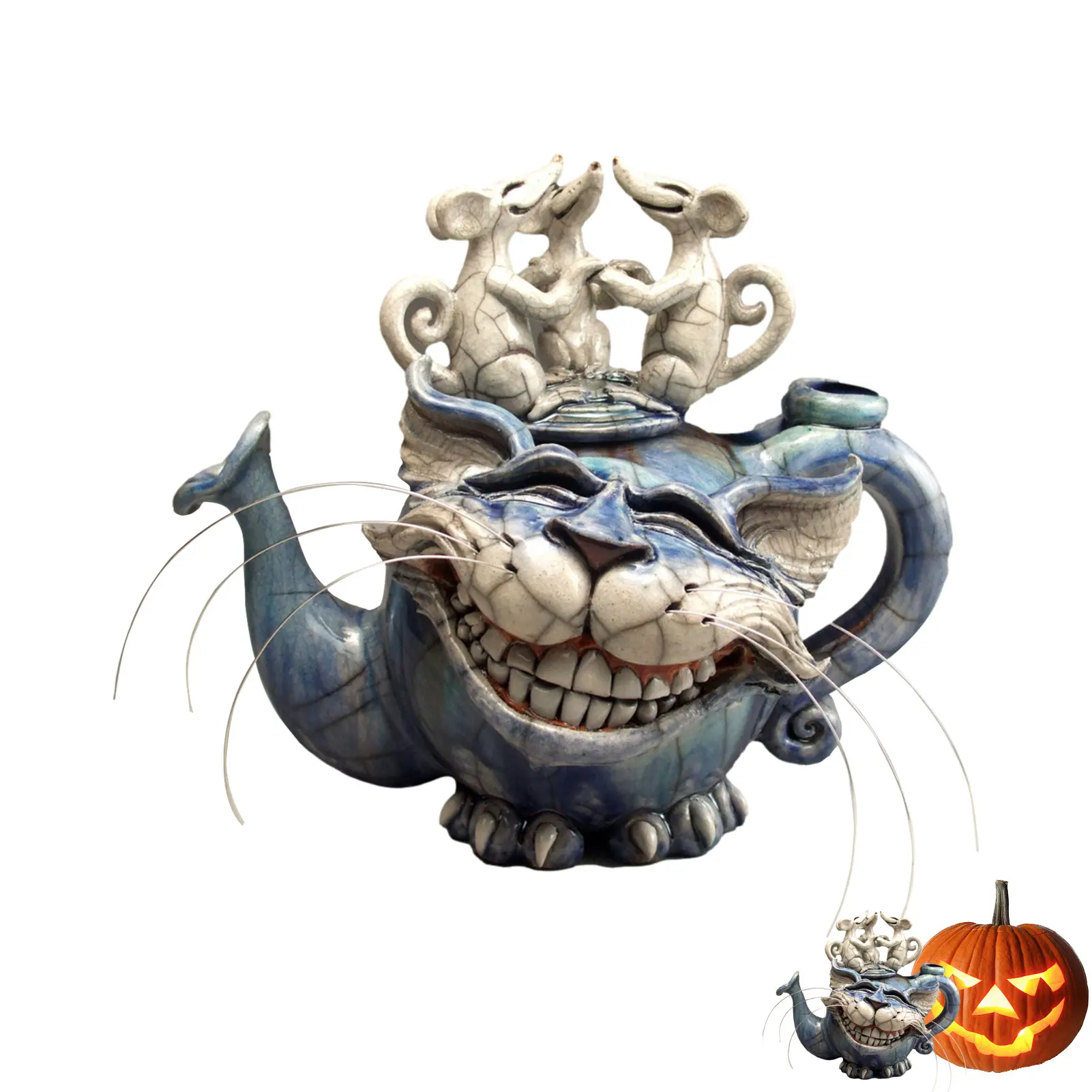Cat Sculptures Home Decor 2022 Art Devil Cat Teapot Desk Decorations Handmade Resin Animal Figurines For Cat Lovers Cute Home
Cat Sculptures Home Decor 2022 Art Devil Cat Teapot Desk Decorations Handmade Resin Animal Figurines For Cat Lovers Cute Home