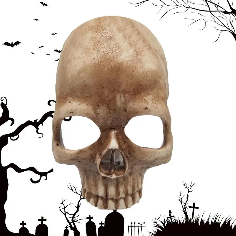Handcrafted Skull Table Lamp Halloween Luminous Skull Lamp Decoration Gothic Candle Light Desktop Decoration Light
Handcrafted Skull Table Lamp Halloween Luminous Skull Lamp Decoration Gothic Candle Light Desktop Decoration Light