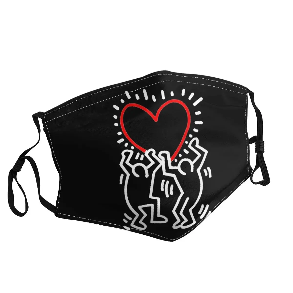 Keiths Graffiti Pattern Non-Disposable Adult Face Mask Geometric Pop Art Anti Dust Haze Protection Cover Respirator Mouth Muffle
Keiths Graffiti Pattern Non-Disposable Adult Face Mask Geometric Pop Art Anti Dust Haze Protection Cover Respirator Mouth Muffle