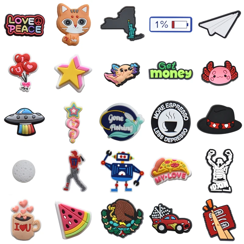 Wholesale Bulk Women Charm Girl Para Pins Kids Decorations for Crocs Shoes Accessories Boy Men Gifts Shoe Charms Packs Set Jeans
Wholesale Bulk Women Charm Girl Para Pins Kids Decorations for Crocs Shoes Accessories Boy Men Gifts Shoe Charms Packs Set Jeans