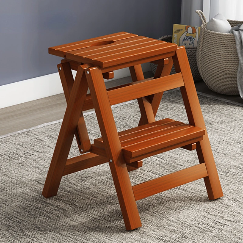 Бытовая многофункциональная Двухступенчатая складная лестница из массива дерева, стул-стремянка для лазания в помещении, маленькая лестница двойного назначения
Бытовая многофункциональная Двухступенчатая складная лестница из массива дерева, стул-стремянка для лазания в помещении, маленькая лестница двойного назначения