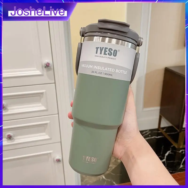 Women's High-value Thermos Cup Large Capacity Drinking Cups Stainless Steel Cold-keeping Coffee Mug Water Bottle Household
Women's High-value Thermos Cup Large Capacity Drinking Cups Stainless Steel Cold-keeping Coffee Mug Water Bottle Household