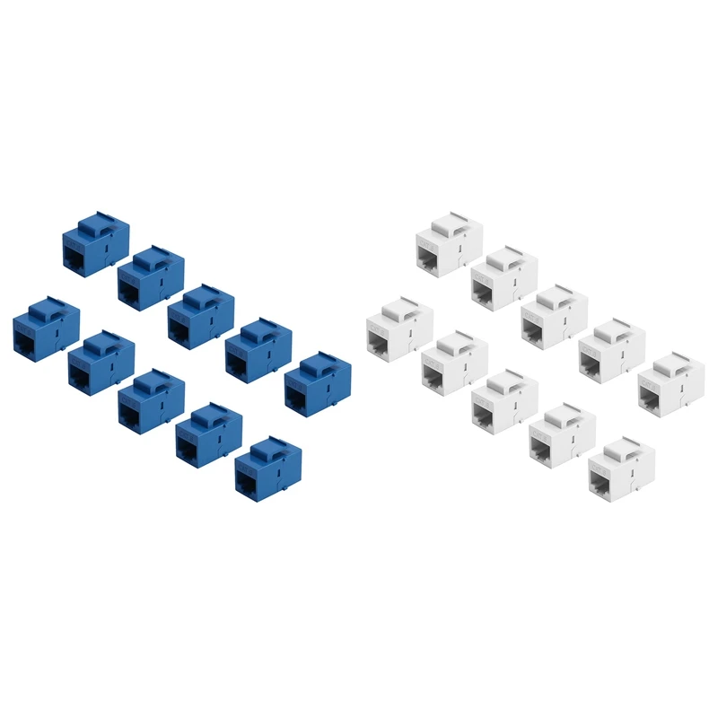 Разъем RJ45 Keystone Jack Cat6, 20 шт., удлинитель, соединитель Ethernet сети LAN Cat 6, разъем, адаптер, синий и белый
Разъем RJ45 Keystone Jack Cat6, 20 шт., удлинитель, соединитель Ethernet сети LAN Cat 6, разъем, адаптер, синий и белый