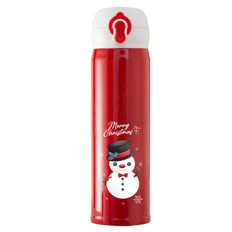 With Lid Elk Santa Decorations New Year Gift Vacuum Water Bottle Christmas Gift Thermos Cup Water Bottle 304 Stainless Steel
With Lid Elk Santa Decorations New Year Gift Vacuum Water Bottle Christmas Gift Thermos Cup Water Bottle 304 Stainless Steel
