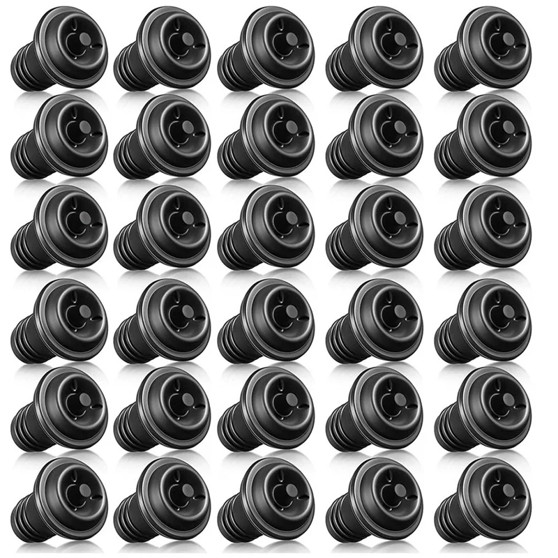 30 Pieces Wine Stopper Resealable Wine Pump Vacuum Stoppers Vacuum Wine Stopper Reusable Wine Saver Vacuum Stoppers
30 Pieces Wine Stopper Resealable Wine Pump Vacuum Stoppers Vacuum Wine Stopper Reusable Wine Saver Vacuum Stoppers