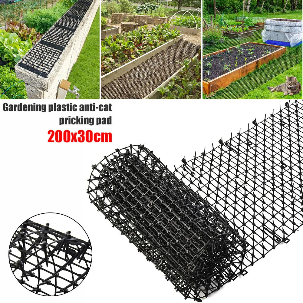 30x200cm Gardening Cat Scat Mat Pest Dog Cat Plastic Scat Mat Animal Deterrent Repellent Keep Pet Away Digging Supply
30x200cm Gardening Cat Scat Mat Pest Dog Cat Plastic Scat Mat Animal Deterrent Repellent Keep Pet Away Digging Supply