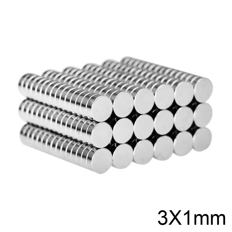100~5000PCS 3x1 Mini Small Round Magnets 3mm*1mm Neodymium Magnet Dia 3x1mm Permanent NdFeB Strong Powerful Magnets 3*1 mm
100~5000PCS 3x1 Mini Small Round Magnets 3mm*1mm Neodymium Magnet Dia 3x1mm Permanent NdFeB Strong Powerful Magnets 3*1 mm