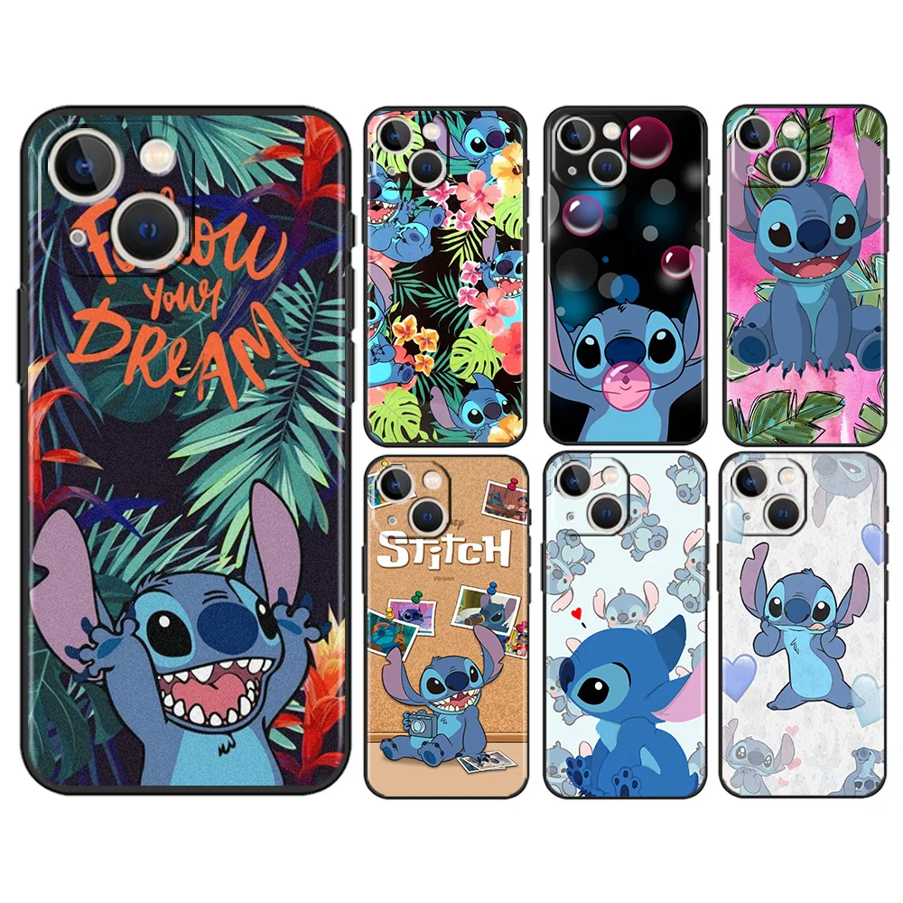 Disney Stitch Cute For iPhone 14 13 12 11 Pro Max Mini XS Max X XR 7 8 Plus 6 Plus Silicone Black Shell Phone Case
Disney Stitch Cute For iPhone 14 13 12 11 Pro Max Mini XS Max X XR 7 8 Plus 6 Plus Silicone Black Shell Phone Case