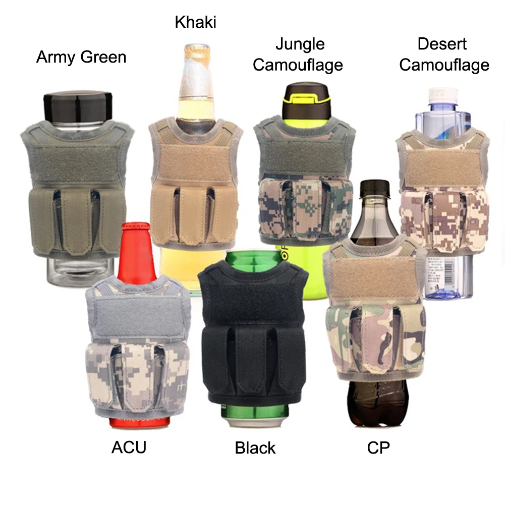 Tactical Beer Vests Beverage Cooler Military Beverage Holder For 12-16oz Cans Water-resistant For Festivals Parties
Tactical Beer Vests Beverage Cooler Military Beverage Holder For 12-16oz Cans Water-resistant For Festivals Parties
