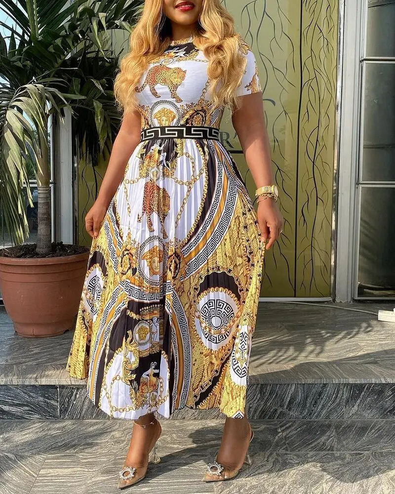 Bodycon dress for women Square Neck Black Dress Women ElegNew large fashionable high waist skirt printed commuter Pleated Dress
Bodycon dress for women Square Neck Black Dress Women ElegNew large fashionable high waist skirt printed commuter Pleated Dress