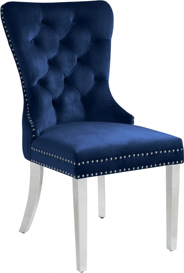 Chinese factory linen copper nail dining chair blue stainless steel sale best quality
Chinese factory linen copper nail dining chair blue stainless steel sale best quality